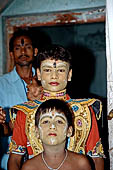 Orissa - Ramalila performed in a small rural village near Puri. 